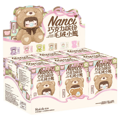 Rolife Surprise Plush Dolls - Nanci Colorful Chocolate Cutie Bears Blind Box