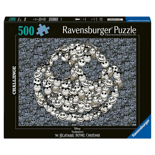 The Nightmare Before Christmas 500 Piece Challenge Jigsaw Puzzle