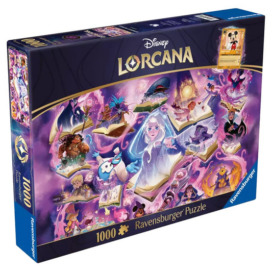 Disney Lorcana Amethyst 1000 Piece Jigsaw Puzzle