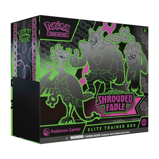 Shrouded Fable POKEMON CENTER Elite Trainer Box S&V Pokémon TCG