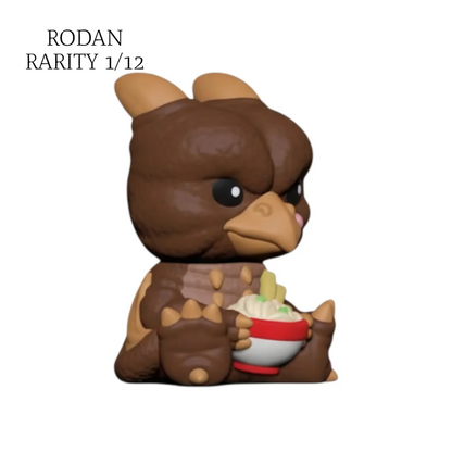Rokimoto Godzilla Ramen Cup Figures Blind Boxes