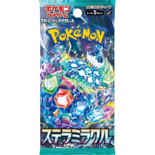 Stellar Miracle Booster Pack (sv7) Japanese Pokémon TCG (Single Pack)