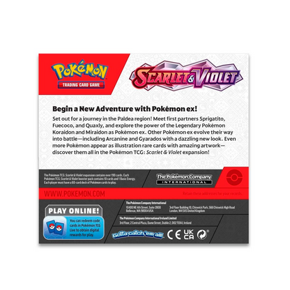 Scarlet & Violet Base Set Booster Display Box Pokémon TCG