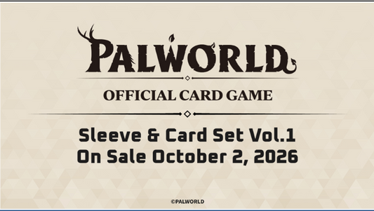 Palworld OCG: Sleeve & Card Set Vol. 1 **PRESALE - SOLD OUT**
