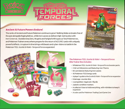 Temporal Forces S&V Elite Trainer Box (Various) S&V Pokémon TCG