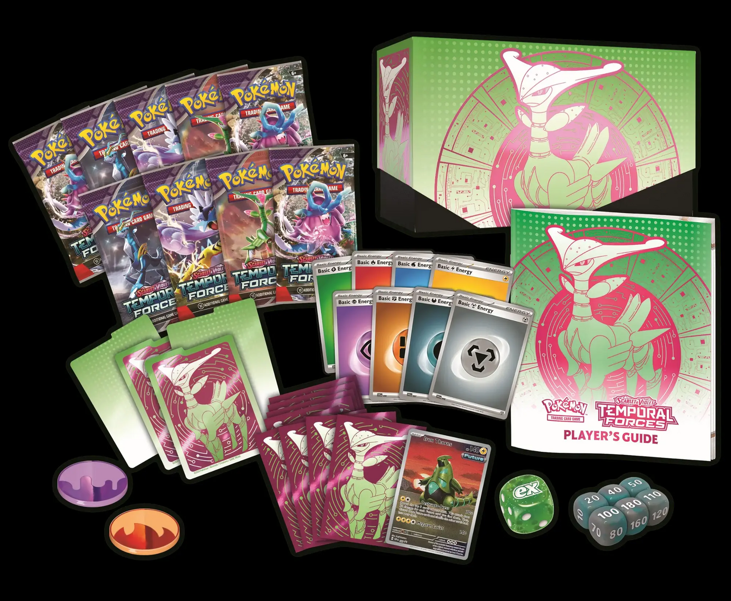 Temporal Forces S&V Elite Trainer Box (Various) S&V Pokémon TCG