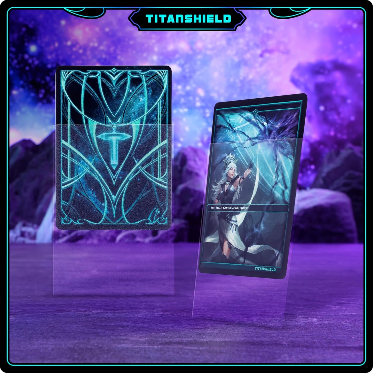 TitanShield Premium Clear Card Sleeves 3-Pack (150 Sleeves Total)