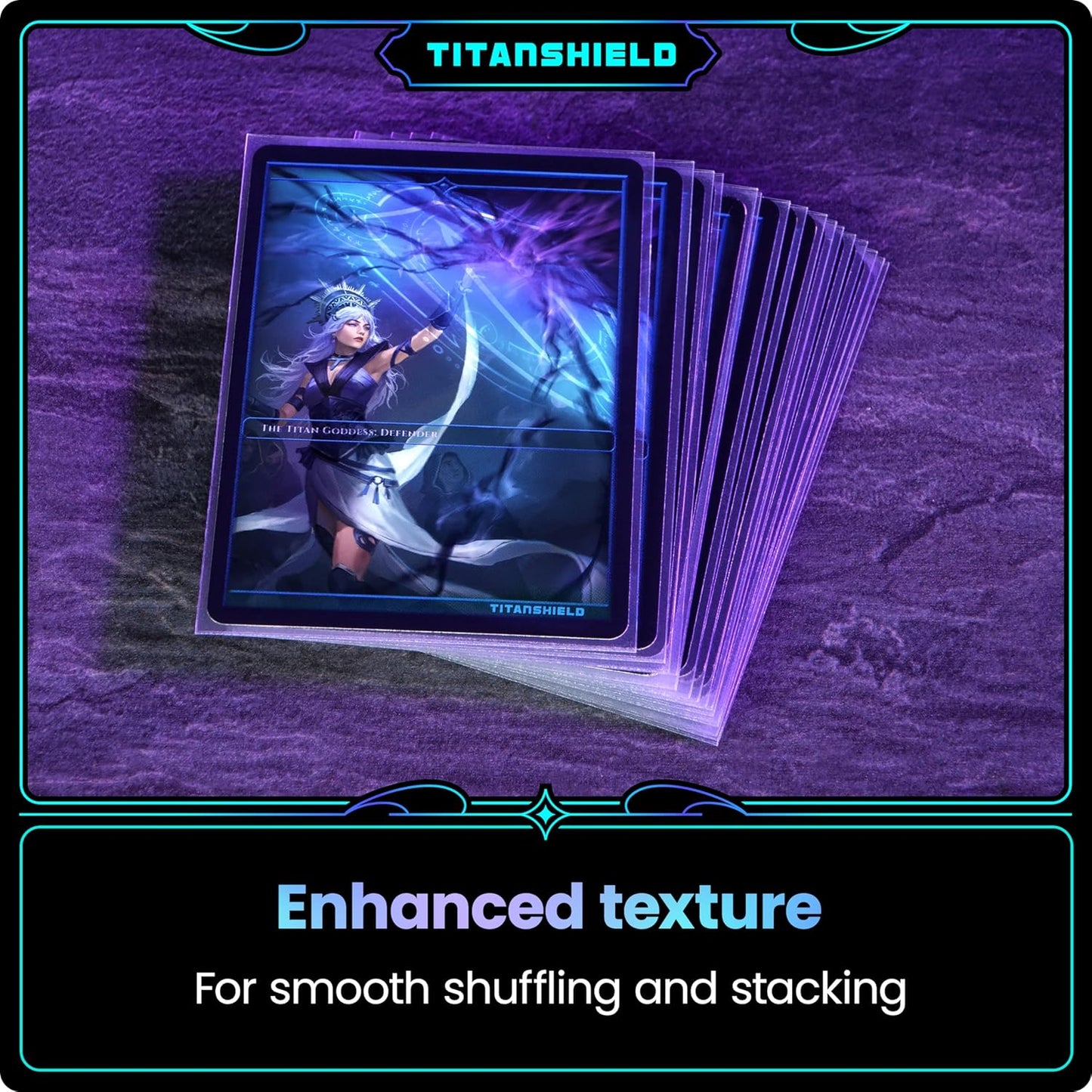 TitanShield Premium Clear Card Sleeves 3-Pack (150 Sleeves Total)