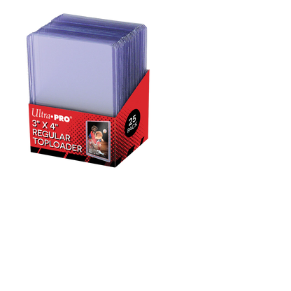 Ultra Pro 3"x4" Regular Toploader (25 Pack)
