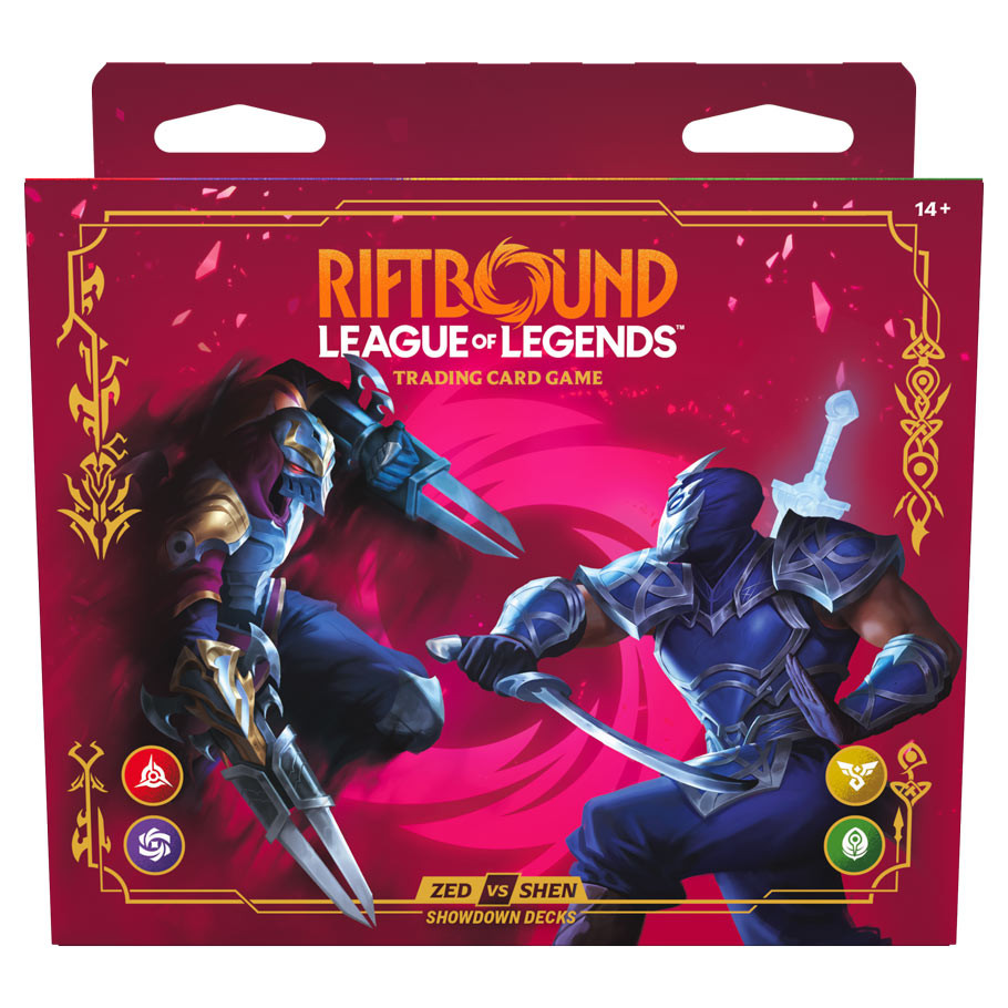 Riftbound TCG: Vendetta Showdown Deck - Zed vs Shen ***PRESALE - LIMIT 2***