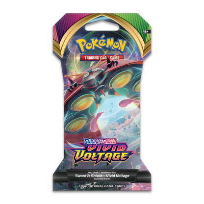 vivid voltage booster box tcg Vivid Voltage Sleeved Booster Pack SW&SH Pokémon TCG – GC Hobby