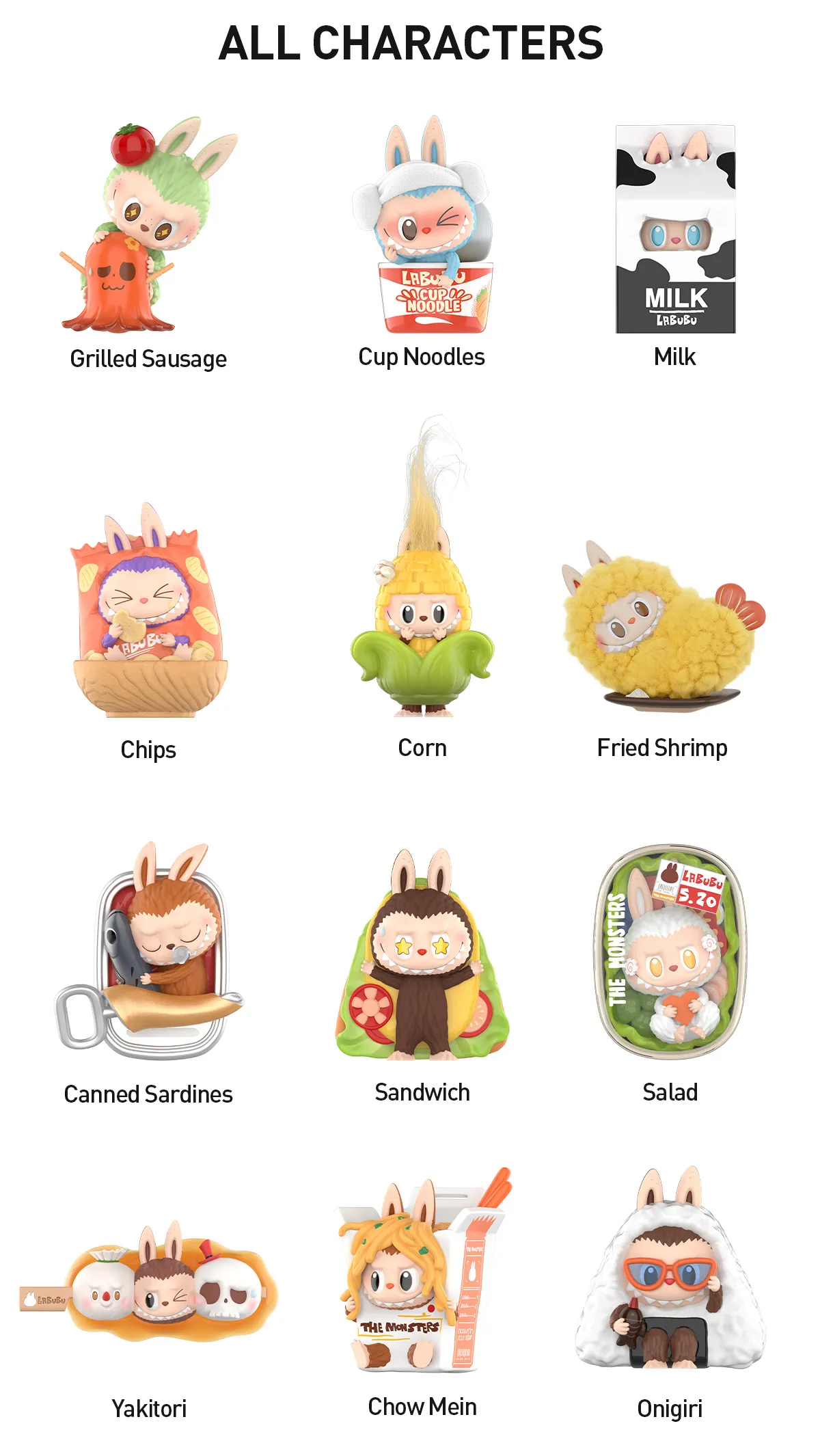 THE MONSTERS Wacky Mart シリーズ　LABUBU POP MART - Labubu THE MONSTERS Wacky Mart Series Blind Box