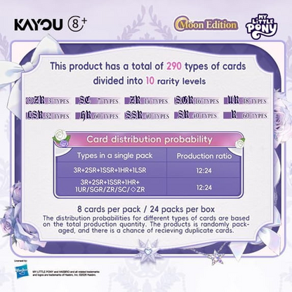 My Little Pony Friendship Eternal Cards (Moon Edition) Series 03 Booster Box *LIMIT 2*