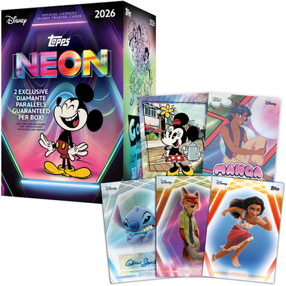 2026 Topps Disney Neon Value Box
