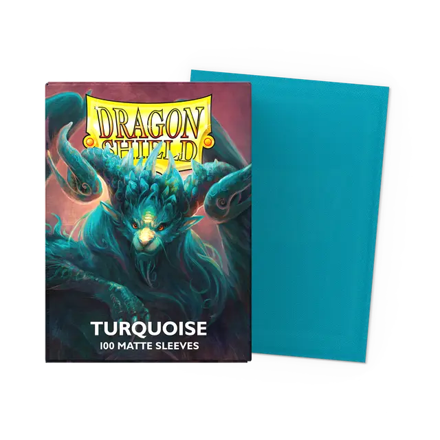 Dragon Shield Sleeves - Player's Choice Matte Turquoise