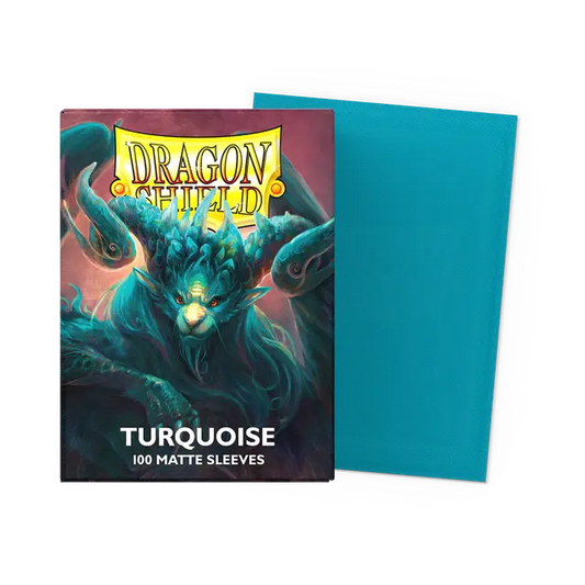 Dragon Shield Sleeves - Player's Choice Matte Turquoise
