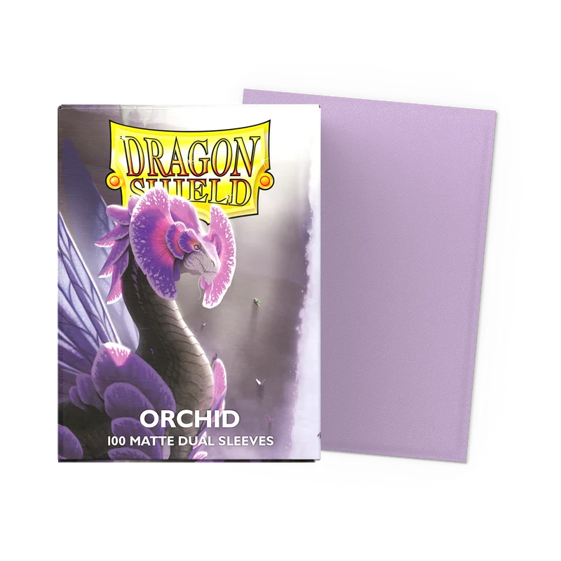Dragon Shield Sleeves - Dual Matte Orchid