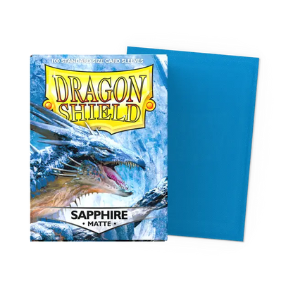 Dragon Shield Sleeves - Matte Sapphire