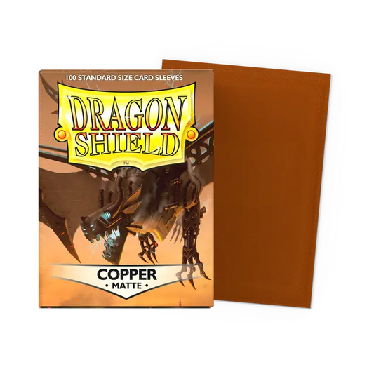 Dragon Shield Sleeves - Matte Copper