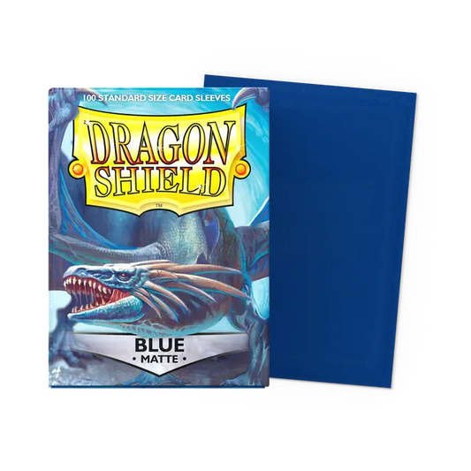 Dragon Shield Sleeves - Matte Blue
