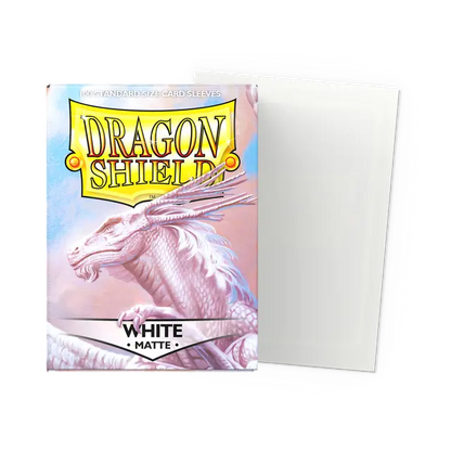 Dragon Shield Sleeves - Matte White