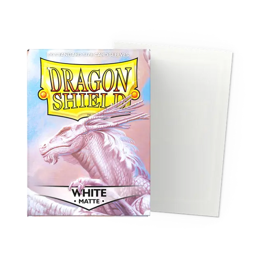 Dragon Shield Sleeves - Matte White