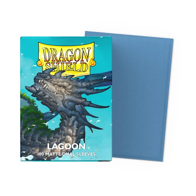 Dragon Shield Sleeves - Dual Matte Lagoon