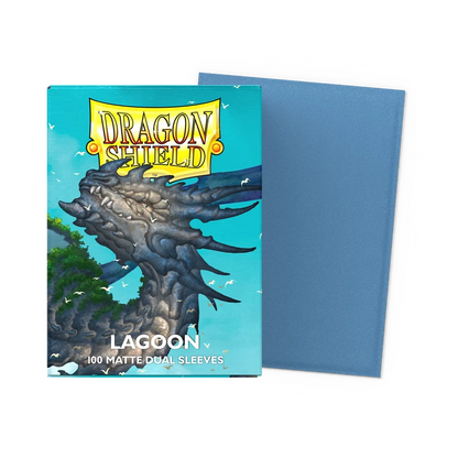 Dragon Shield Sleeves - Dual Matte Lagoon