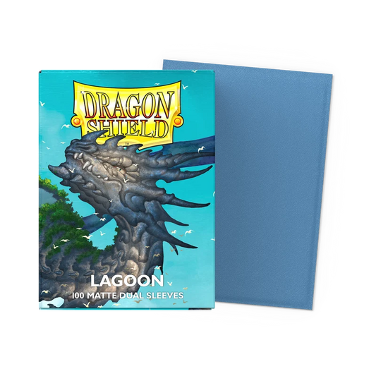 Dragon Shield Sleeves - Dual Matte Lagoon
