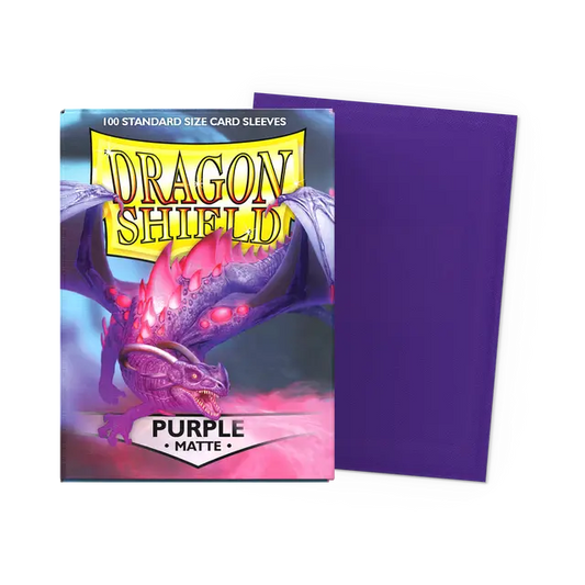 Dragon Shield Sleeves - Matte Purple