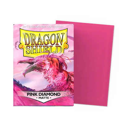 Dragon Shield Sleeves - Matte Pink Diamond
