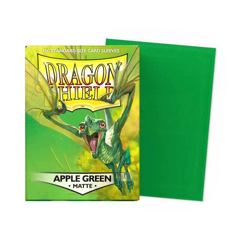 Dragon Shield Sleeves - Matte Apple Green