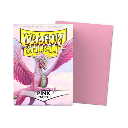 Dragon Shield Sleeves - Matte Pink