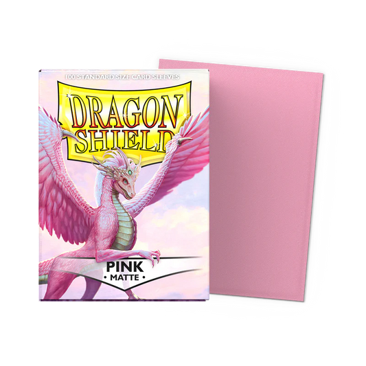 Dragon Shield Sleeves - Matte Pink