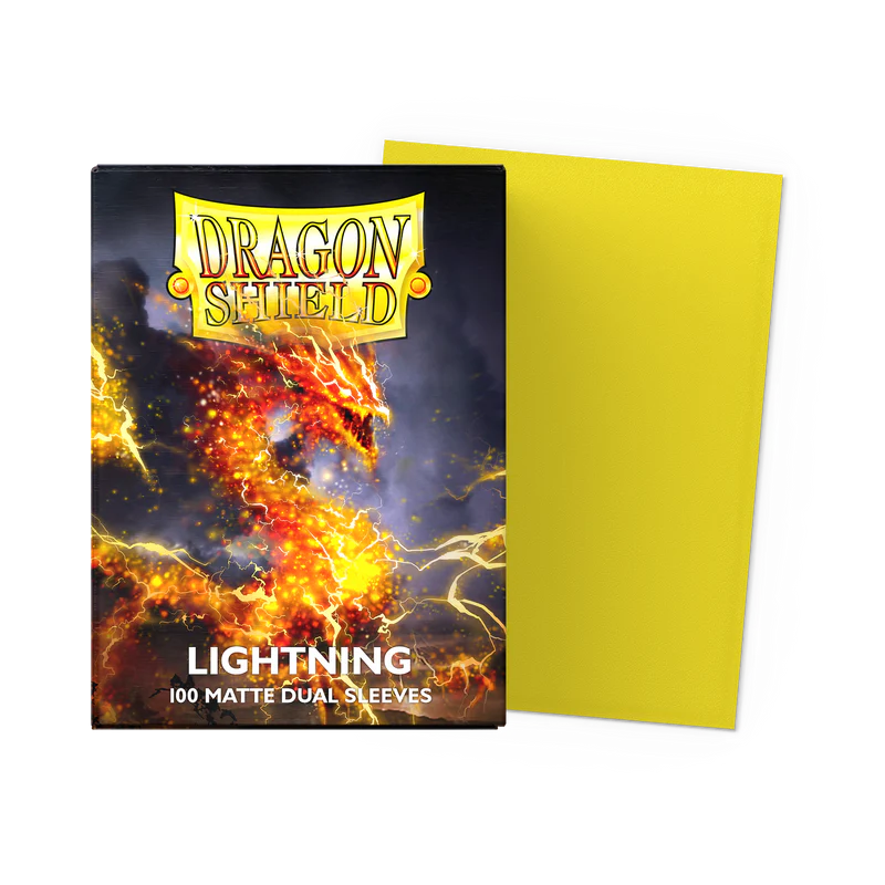 Dragon Shield Sleeves - Dual Matte Lightning