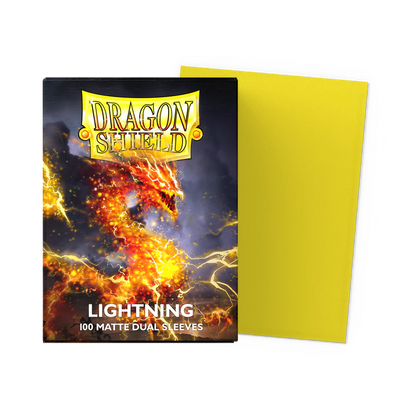 Dragon Shield Sleeves - Dual Matte Lightning