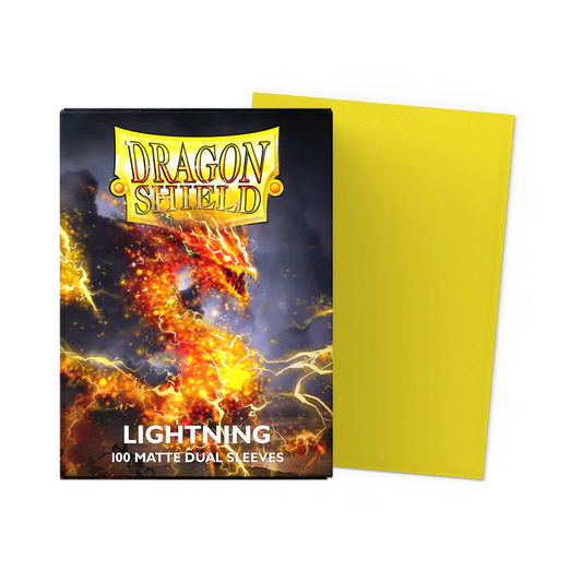 Dragon Shield Sleeves - Dual Matte Lightning