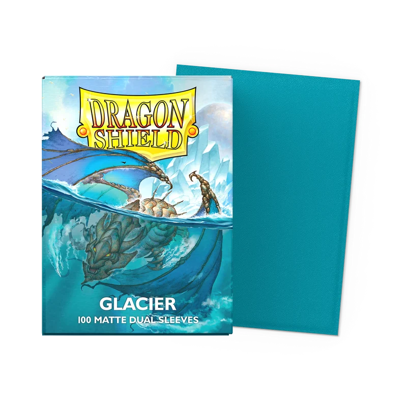 Dragon Shield Sleeves - Dual Matte Glacier