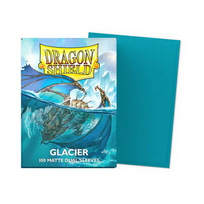 Dragon Shield Sleeves - Dual Matte Glacier