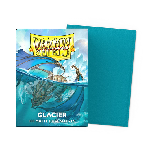 Dragon Shield Sleeves - Dual Matte Glacier