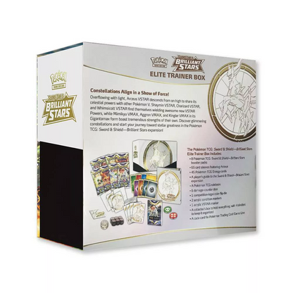 Brilliant Stars Elite Trainer Box SW&SH Pokémon TCG