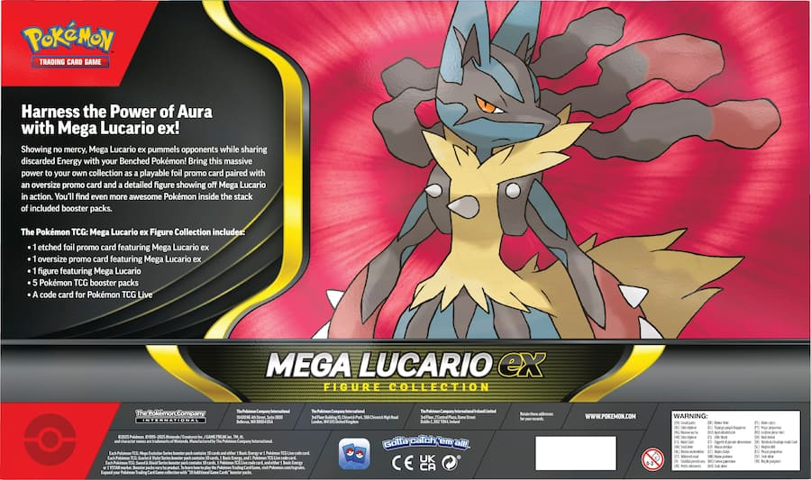 Mega Lucario ex Figure Collection - Pokémon TCG (Limit 1)