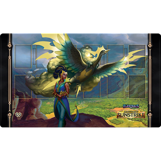 Elestrals: Sunstrike Playmat - Ohmperial, Champion of Hera