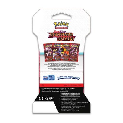 Destined Rivals Sleeved Booster Pack S&V Pokémon TCG