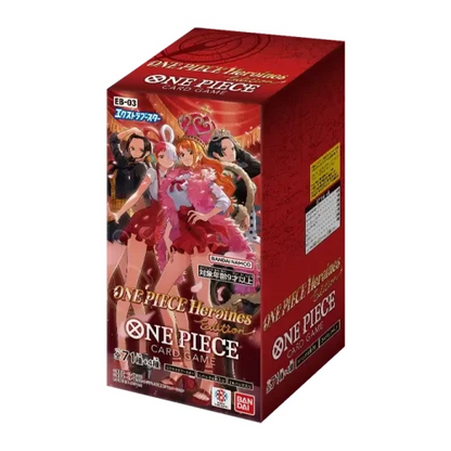 One Piece Card Game: Heroines Edition Extra Booster Japanese Booster Box (EB-03)