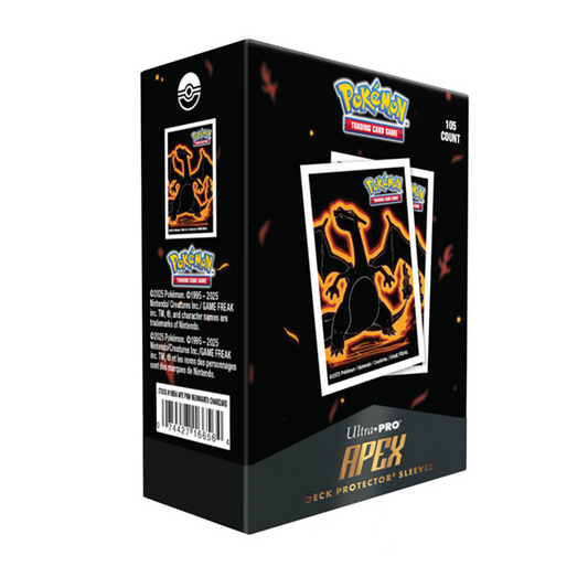Ultra Pro Deck Protectors: Pokémon Apex - Neon Kanto Charizard (105ct)