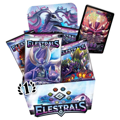 Elestrals TCG: Moonrise Booster Box - 1st Edition (FREE ELESTRALS PLAYMAT OR BINDER)