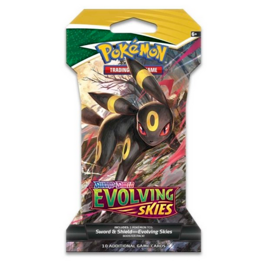 Evolving Skies Sleeved Booster Pack Sword and Shield Pokémon TCG