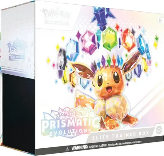 Prismatic Evolutions S&V Elite Trainer Box Pokémon TCG