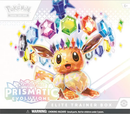 Prismatic Evolutions S&V Elite Trainer Box Pokémon TCG